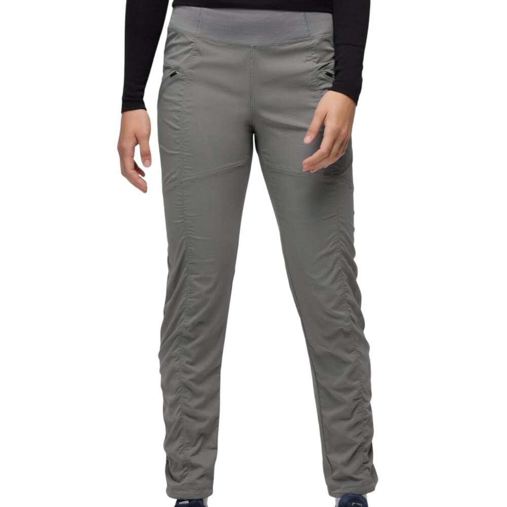 Prana Koen Pants Nylon Tapered Leg Gravel Gray M NWT